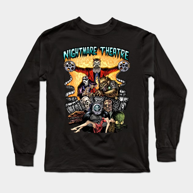 Nightmare Theatre Long Sleeve T-Shirt by Nightmare Theatre